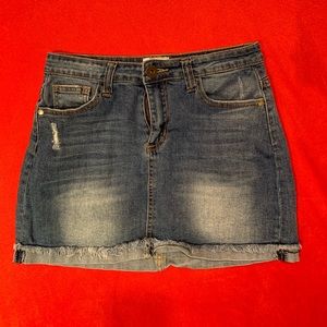 Jean skirt